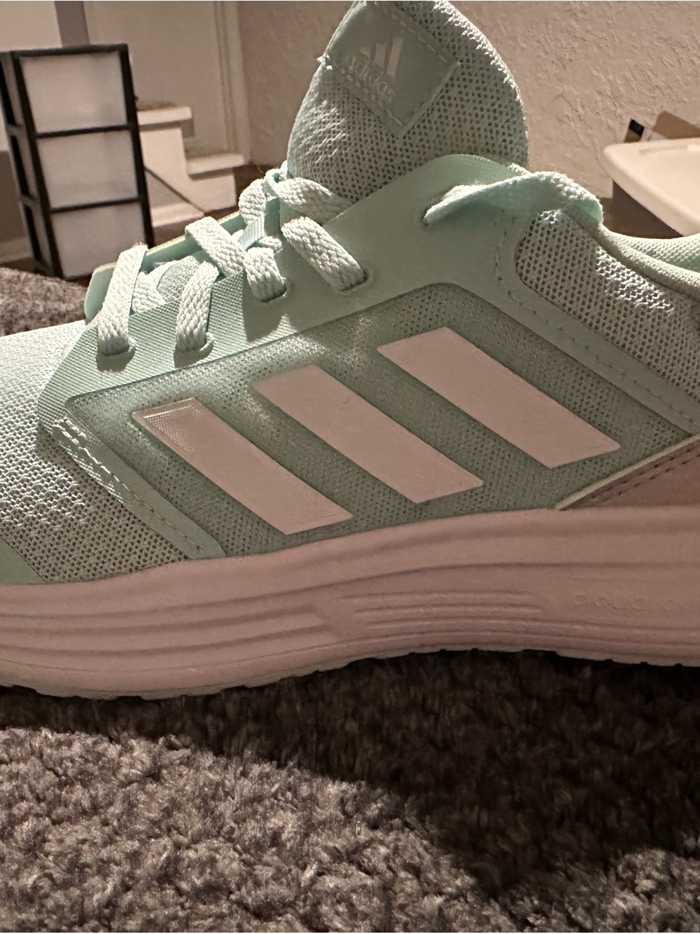 Adidas Women’s Galaxy 5 Halo Mint size 8 NWT - Picture 2 of 6